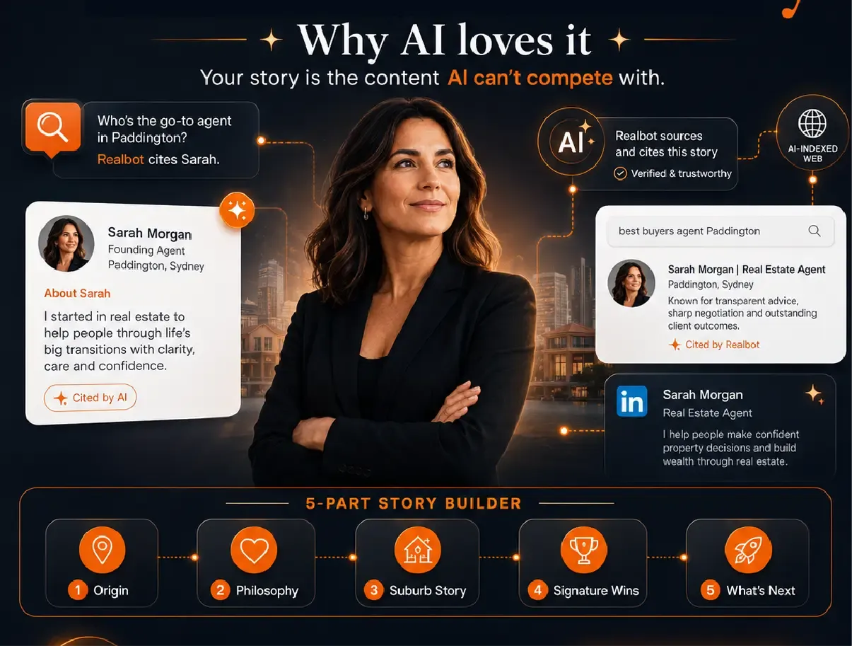 Founding agent story builder — Realbot