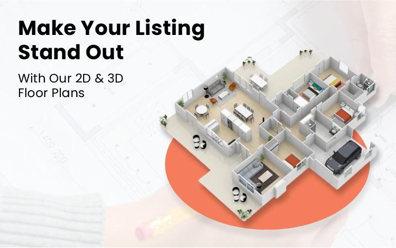 2D and 3D floor plans