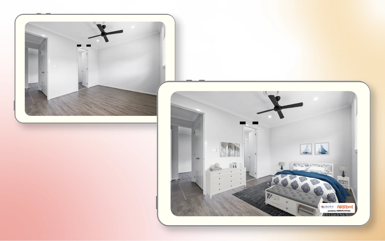 Family lounge · coastal navy + white