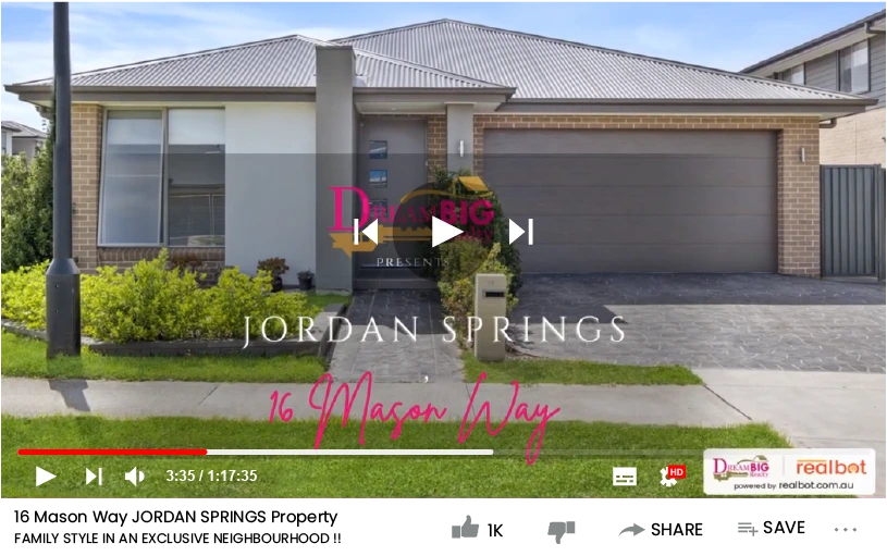 AI-generated property listing video